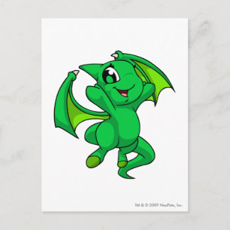 Shoyru Green Postcard