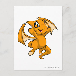 Shoyru Orange Postcard