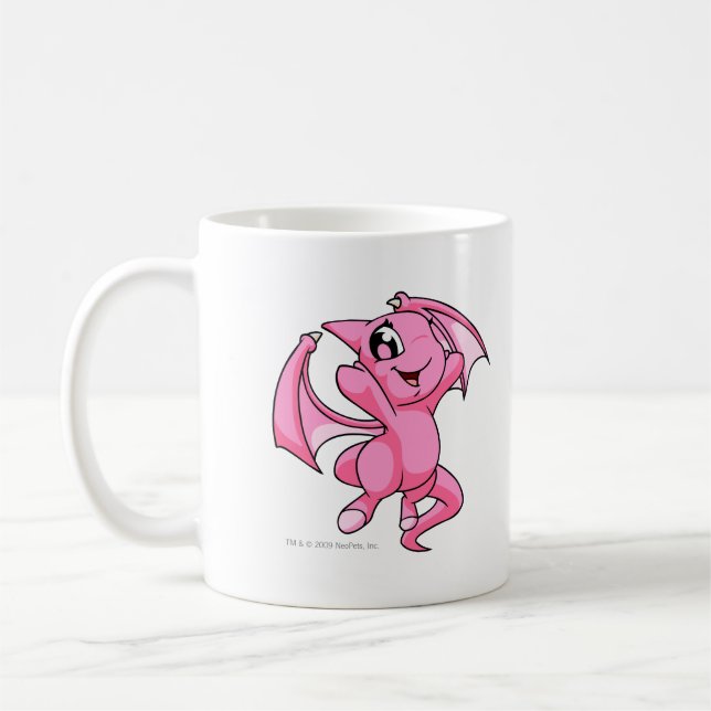 Shoyru Pink Coffee Mug (Left)