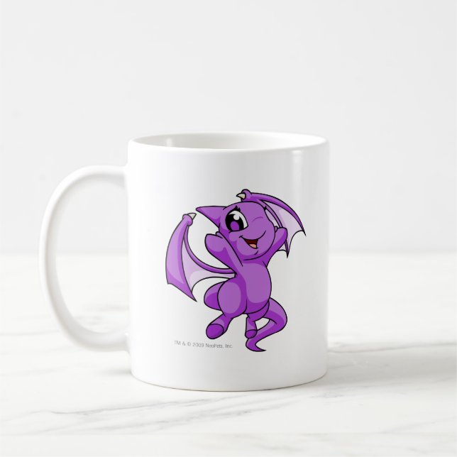Shoyru Purple Coffee Mug (Left)