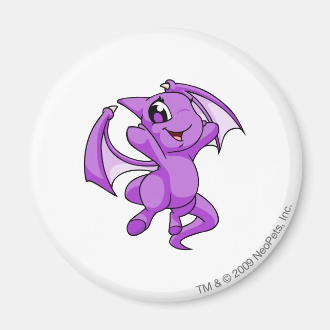 Shoyru Purple Magnet (Front)