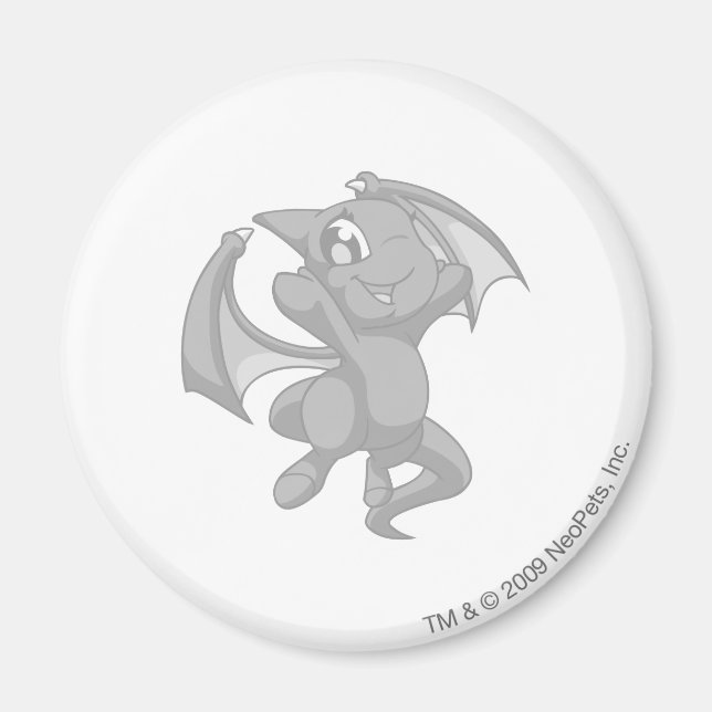 Shoyru Silver Magnet (Front)