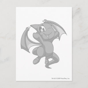 Shoyru Silver Postcard
