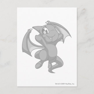Shoyru Silver Postcard