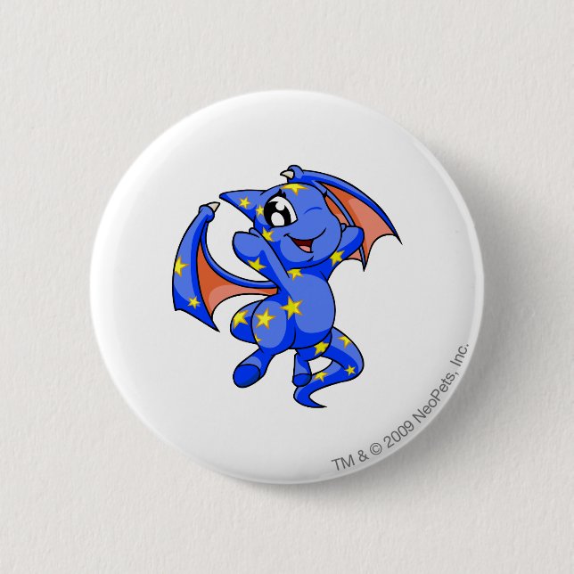 Shoyru Starry 6 Cm Round Badge (Front)