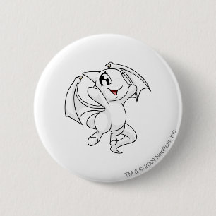 Shoyru White 6 Cm Round Badge