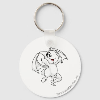 Shoyru White Key Ring
