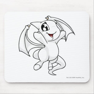 Shoyru White Mouse Mat