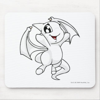 Shoyru White Mouse Mat
