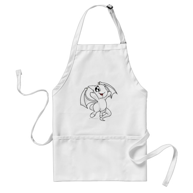 Shoyru White Standard Apron (Front)
