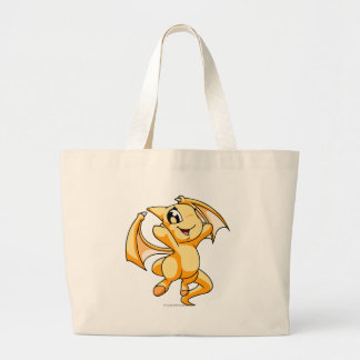 Shoyru Yellow Large Tote Bag