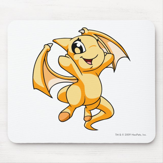 Shoyru Yellow Mouse Mat (Front)