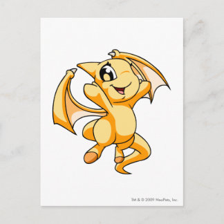 Shoyru Yellow Postcard