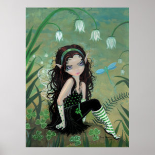 Shramrock Fairy Poster by Molly Harrison