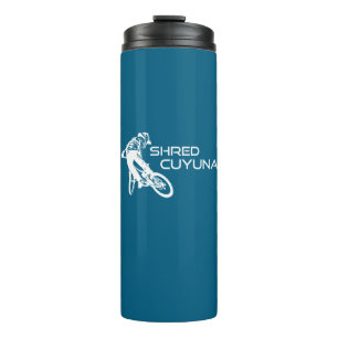Shred Cuyuna Minnesota Mountain Biking Thermal Tumbler