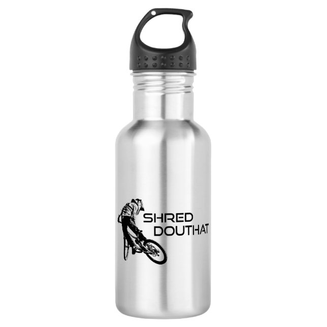 Shred Douthat State Park Virginia Mountain Biking 532 Ml Water Bottle (Front)