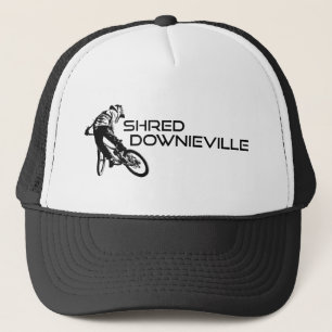 Shred Downieville California Mountain Biking Trucker Hat