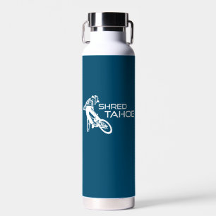 Shred Lake Tahoe Mountain Biking Water Bottle