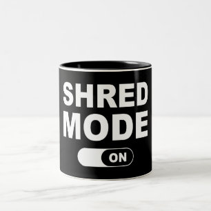 Shred Mode On Two-Tone Coffee Mug