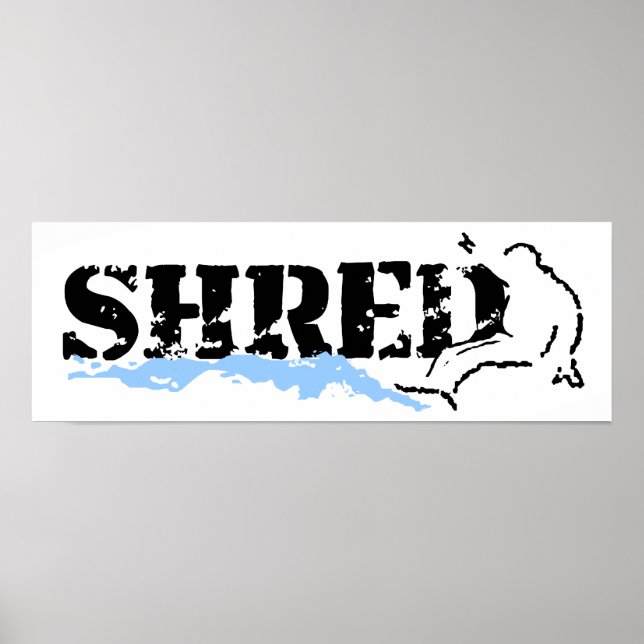 shred poster (Front)