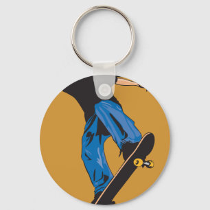 Shred Skateboarding Key Ring