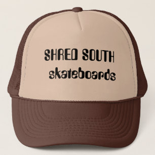 SHRED SOUTH skateboards Trucker Hat