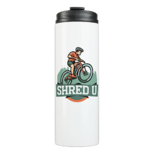 Shred University Mountain Biking Thermal Tumbler