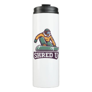 Shred University Snowboarding Thermal Tumbler