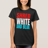 Shred White And Blue is Weightlifting Exercise