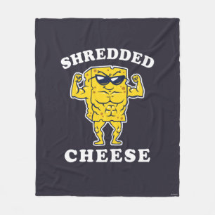 Shredded Cheese Fleece Blanket
