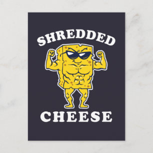 Shredded Cheese Postcard