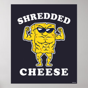 Shredded Cheese Poster