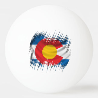 Shredded Colorado Ping Pong Ball