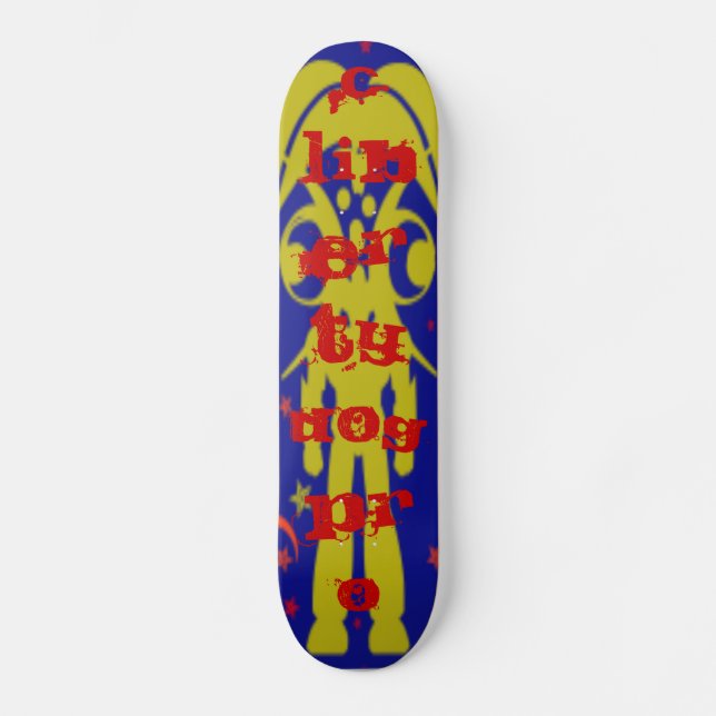 SHREDDER PRO PREMIUM ARGYLE MONSTER SKATEBOARD (Front)
