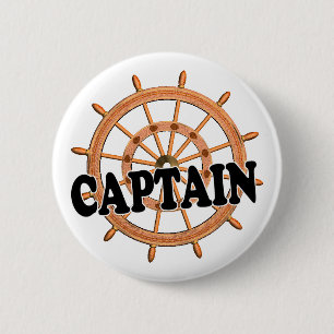 Shredders Captain 6 Cm Round Badge