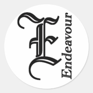 Shredders Endeavour Yachts Classic Round Sticker