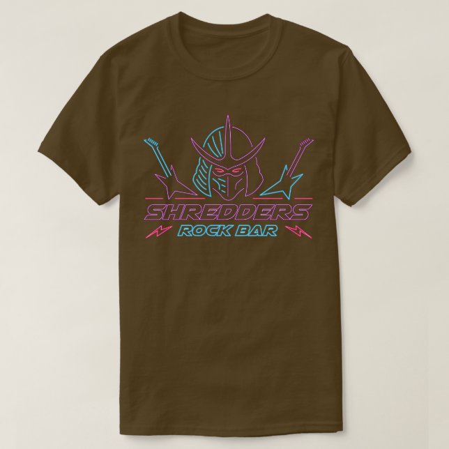 Shredders Rock Bar T-Shirt (Design Front)