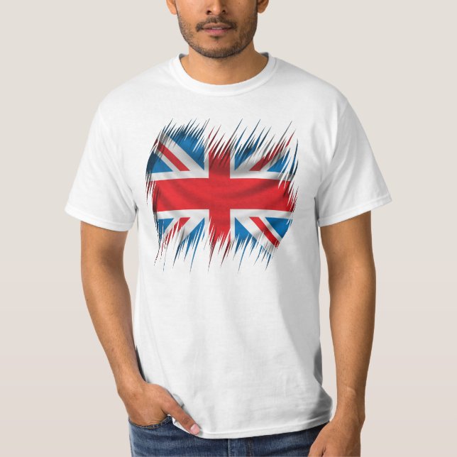 Shredders Union Jack Flag T-Shirt (Front)