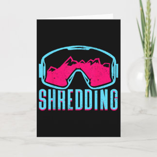 Shredding  card