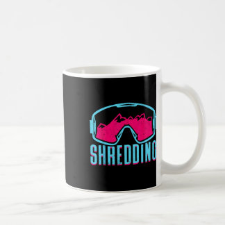 Shredding coffee mug
