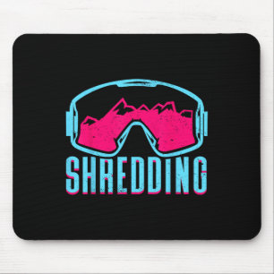 Shredding mouse mat