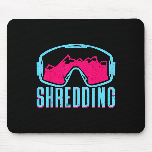 Shredding  mouse mat (Front)