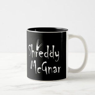 Shreddy McGnar Two-Tone Coffee Mug