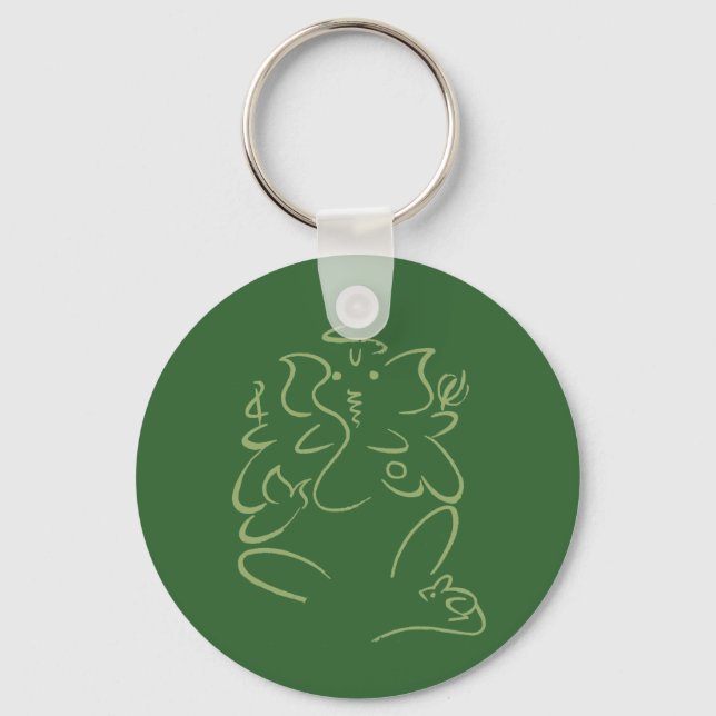 Shree Ganesh Key Ring (Front)