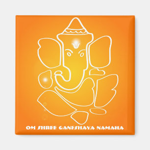 Shree Ganesha - The Indian God Magnet