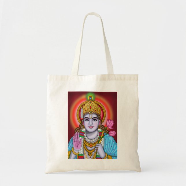 Shree Krishna Tote Bag (Front)