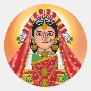 Shree Radha Stickers