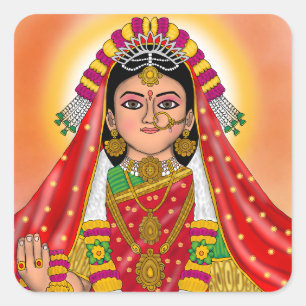Shree Radha Stickers