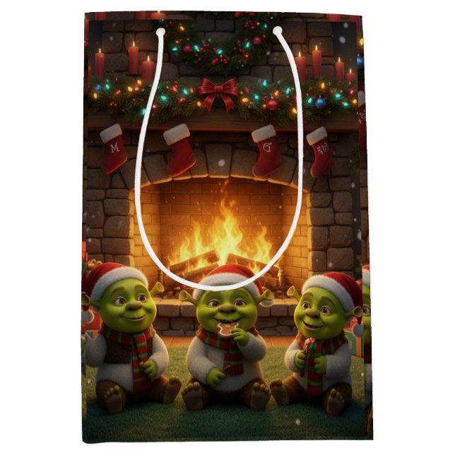 Shrek babies medium gift bag (Front)