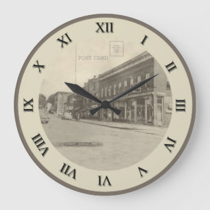 Shreve Ohio Post Card Clock - Market Street
